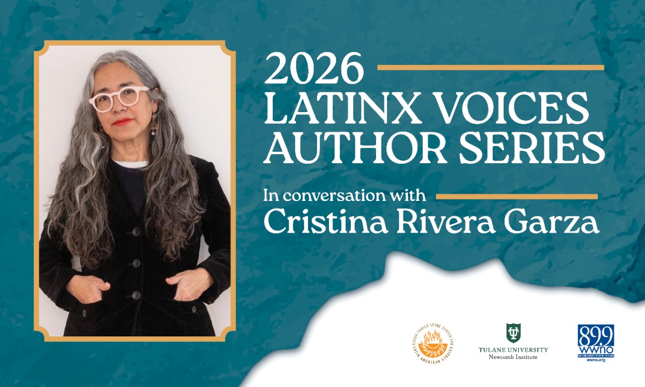 2026 Latinx Voices Author Series: in Conversation with Cristina Rivera Garza  illustration