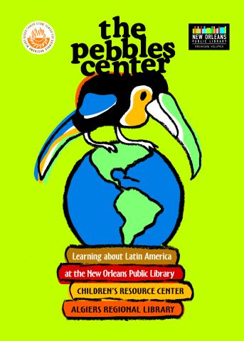 Bird standing on books