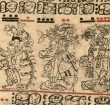 Mayan Codex - Codex Dresden 