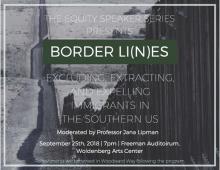 Borderlines Immigration Talk Poster
