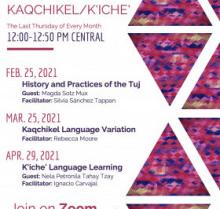 Event calendar for Kaqchikel/K'iche' Language Table