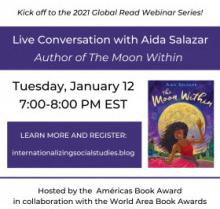 Live Conversation with Aida Salazar - Promotional Flyer