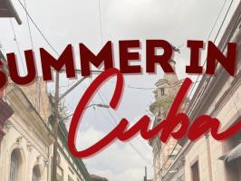 Summer in Cuba Information Session illustration