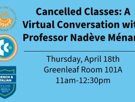 Cancelled Classes: A Virtual Conversation with Professor Nadève Ménard on Haiti&#039;s Current Situation  illustration
