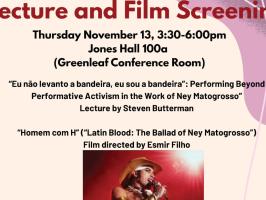    Lecture and Film Screening Event illustration