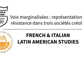 Voix marginalisées : représentation et résistance dans trois sociétés créoles / Marginalized Voices : Representation and Resistance in Three Creole Societies illustration