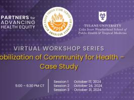 Virtual Workshop Series: Mobilization of Community for Health - Case Study illustration